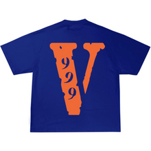 T-shirt Juice Wrld x Vlone 999 bleu