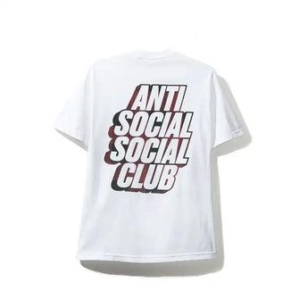 Anti Social Social Club ASSC Blocked Red Plaid White Tee